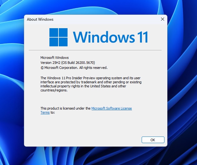 Windows 11 25H2 更新將提升系統穩定性與體驗：微軟 10 月啟動推送