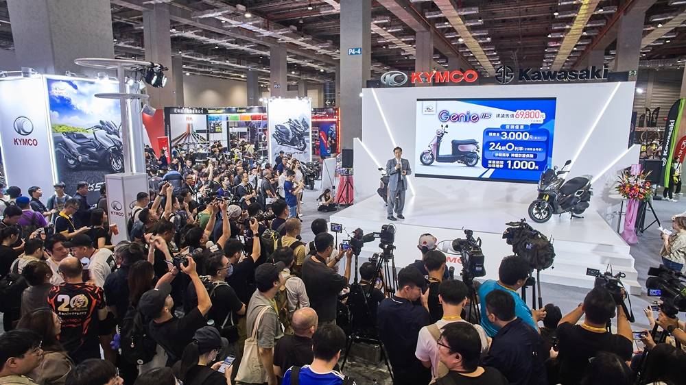 KYMCO Genie 115 與 Xciting X350 登場，推全車系噴射電腦元件 4 年保固政策