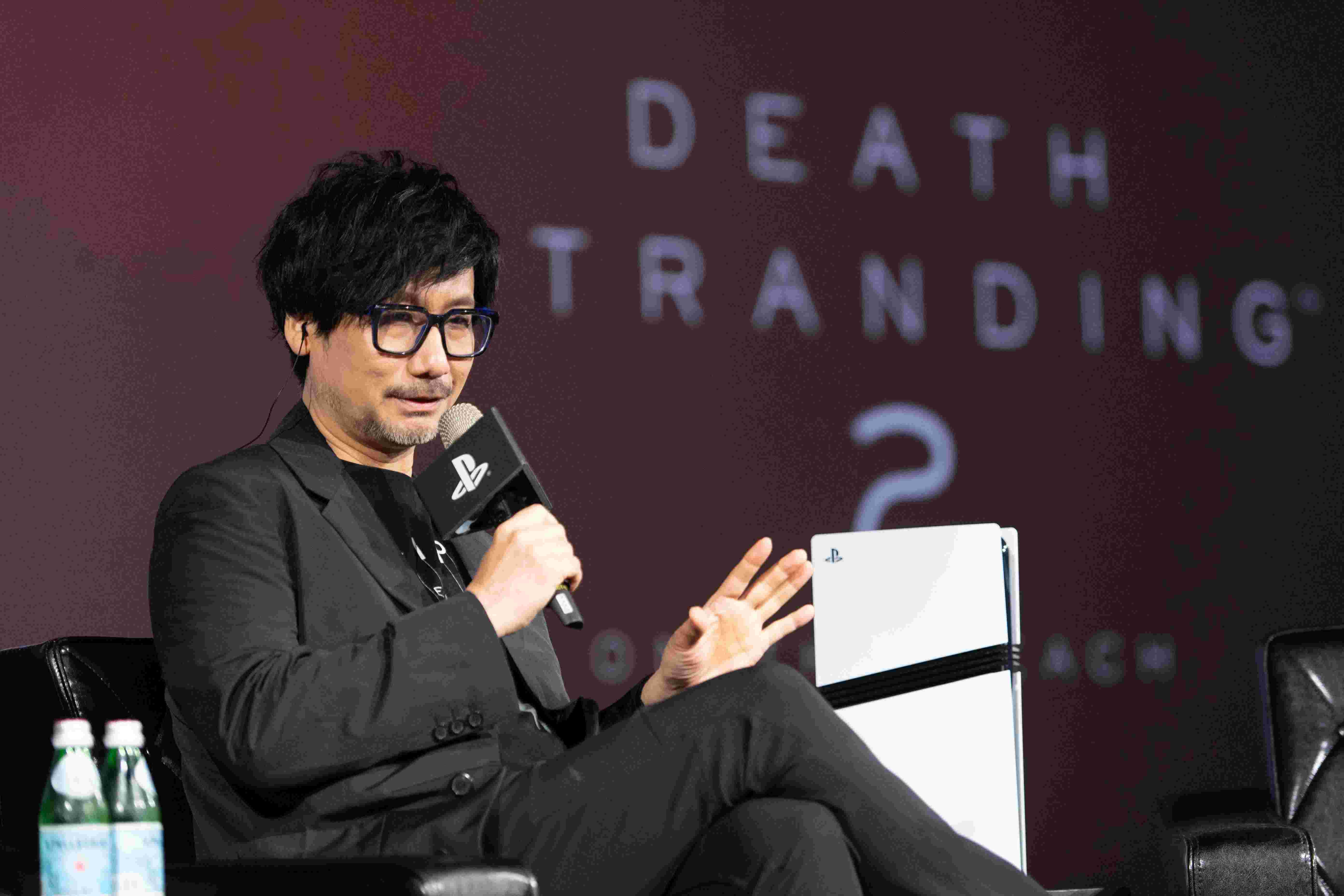 小島秀夫先生抵達台北為《死亡擱淺 2》宣傳。