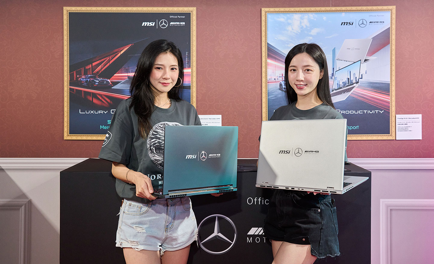 MSI 再次攜手 Mercedes-AMG，這次除了電競筆電 Stealth A16 AI+ Mercedes-AMG Motorsport，也推出了商務筆電 Prestige 16 AI+ Mercedes-AMG Motorsport，展露出眾的奢華質感。