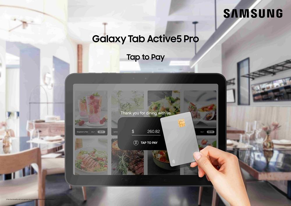 三星推出 Galaxy Tab Active5 Pro，主打軍規防護、可換電池、熱差拔不斷電