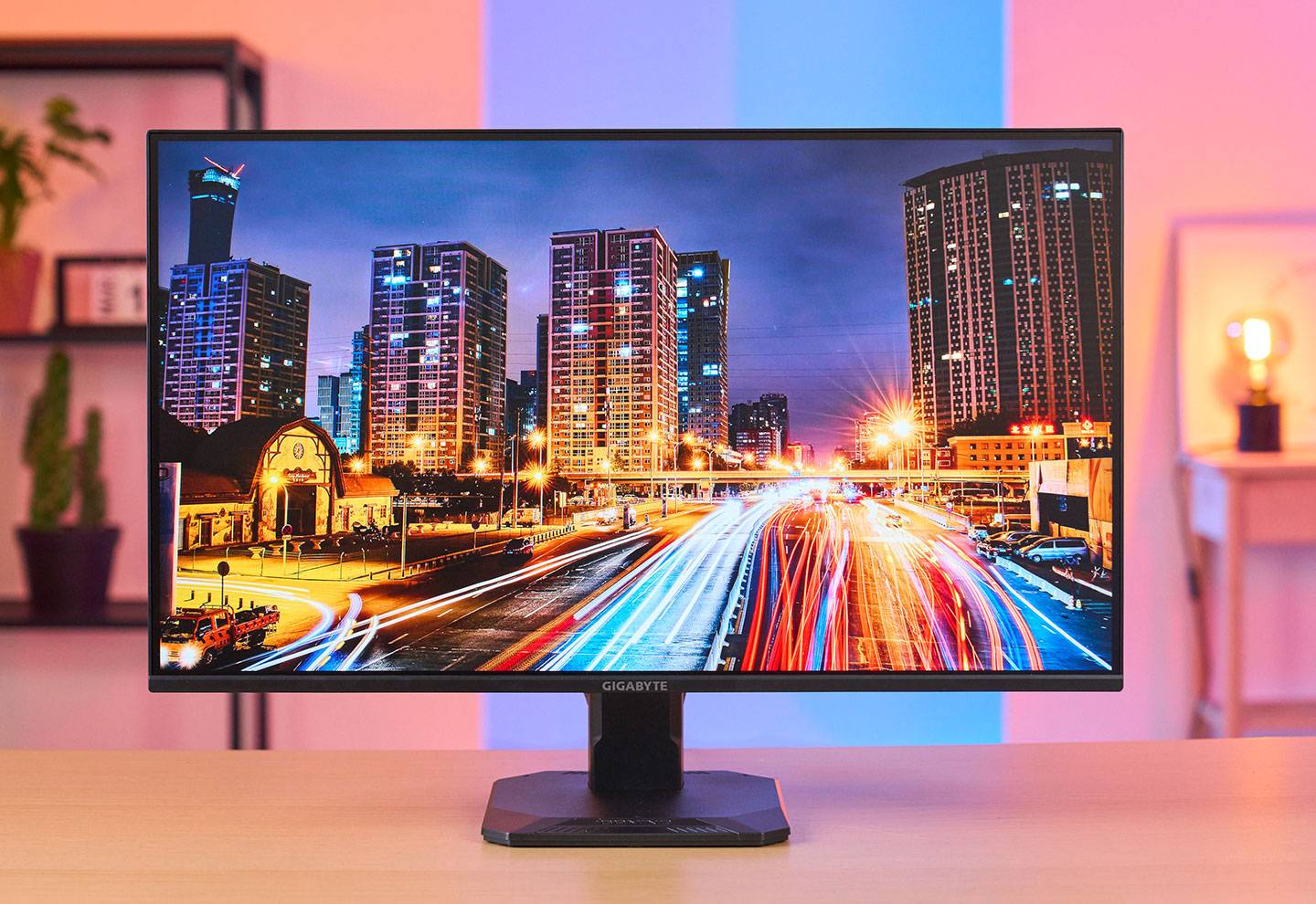 對比度較高的影像，GS25F2 也能完美呈現亮暗部的細節。