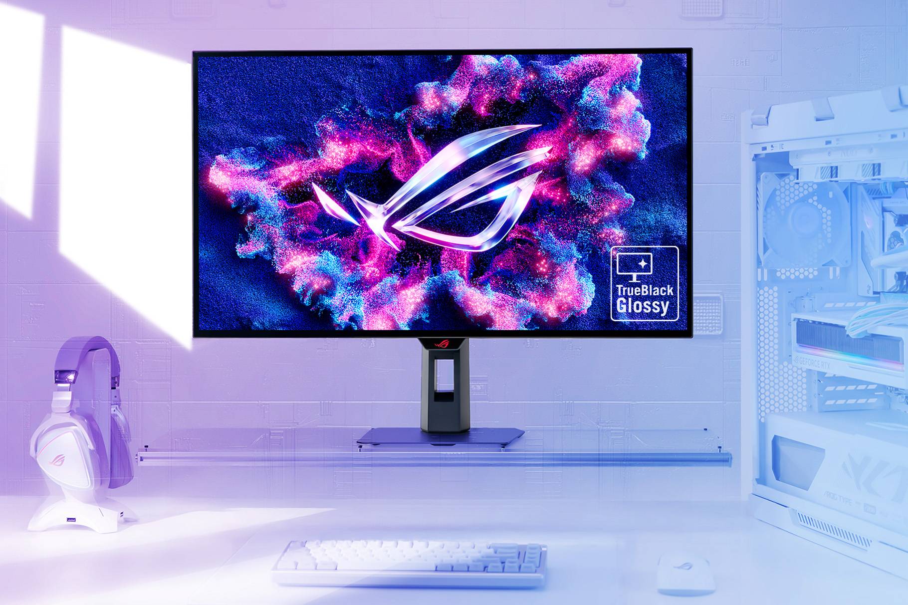 ROG 推出全球首款 TrueBlack Glossy 4K WOLED 電競螢幕，建議售價 29,900 元起