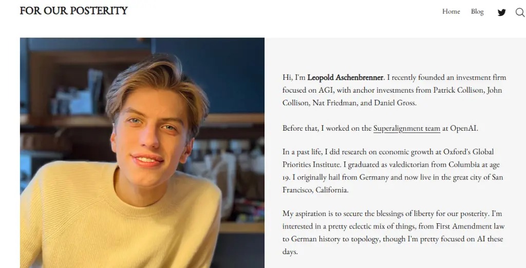 23 歲前 OpenAI 研究員一口氣募到 15 億美元，AI 主題基金回報上看 47%