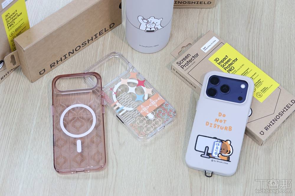 iPhone 17 的好朋友！犀牛盾 SolidX/Clear 保護殼、AquaStand 磁吸水壺開箱