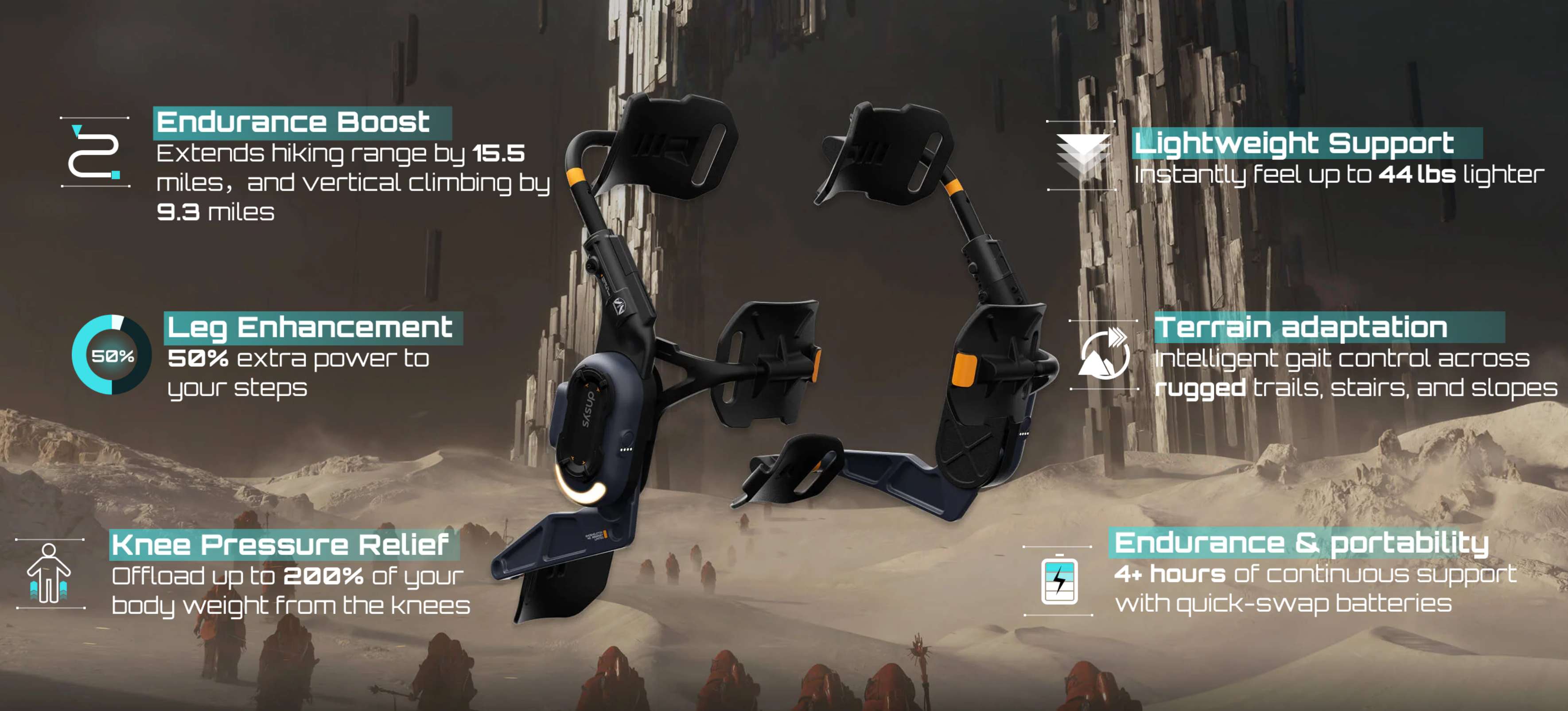 DNSYS 聯手小島工作室發表《死亡擱淺 2》聯名外骨骼 Z1 Exoskeleton Pro，將遊戲裝備化為現實助力