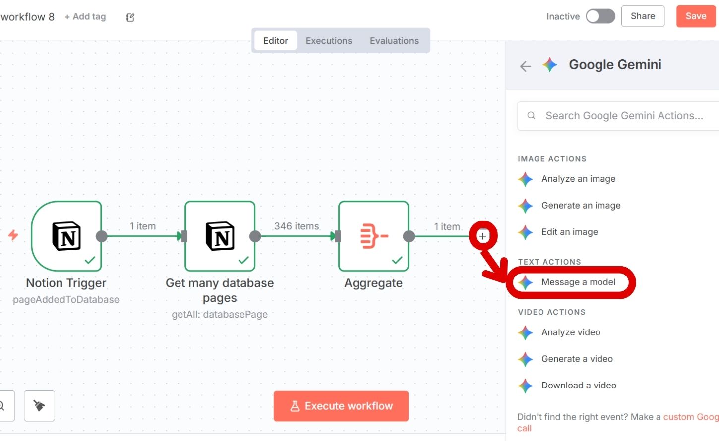 如何用 n8n 串聯 Notion 及 Gemini,打造 AI 飲食記帳助理
