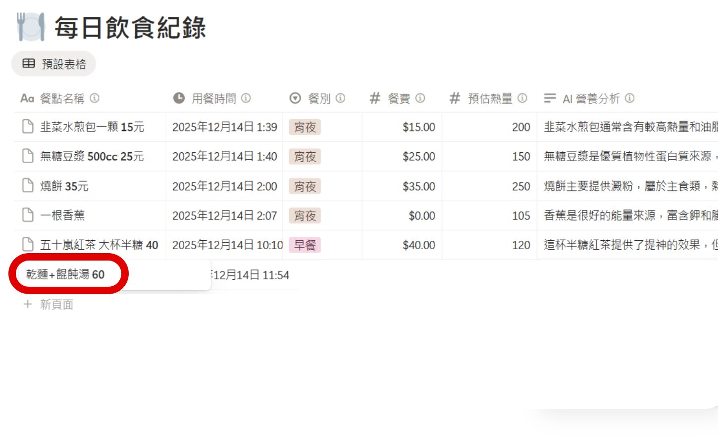 如何用 n8n 串聯 Notion 及 Gemini,打造 AI 飲食記帳助理