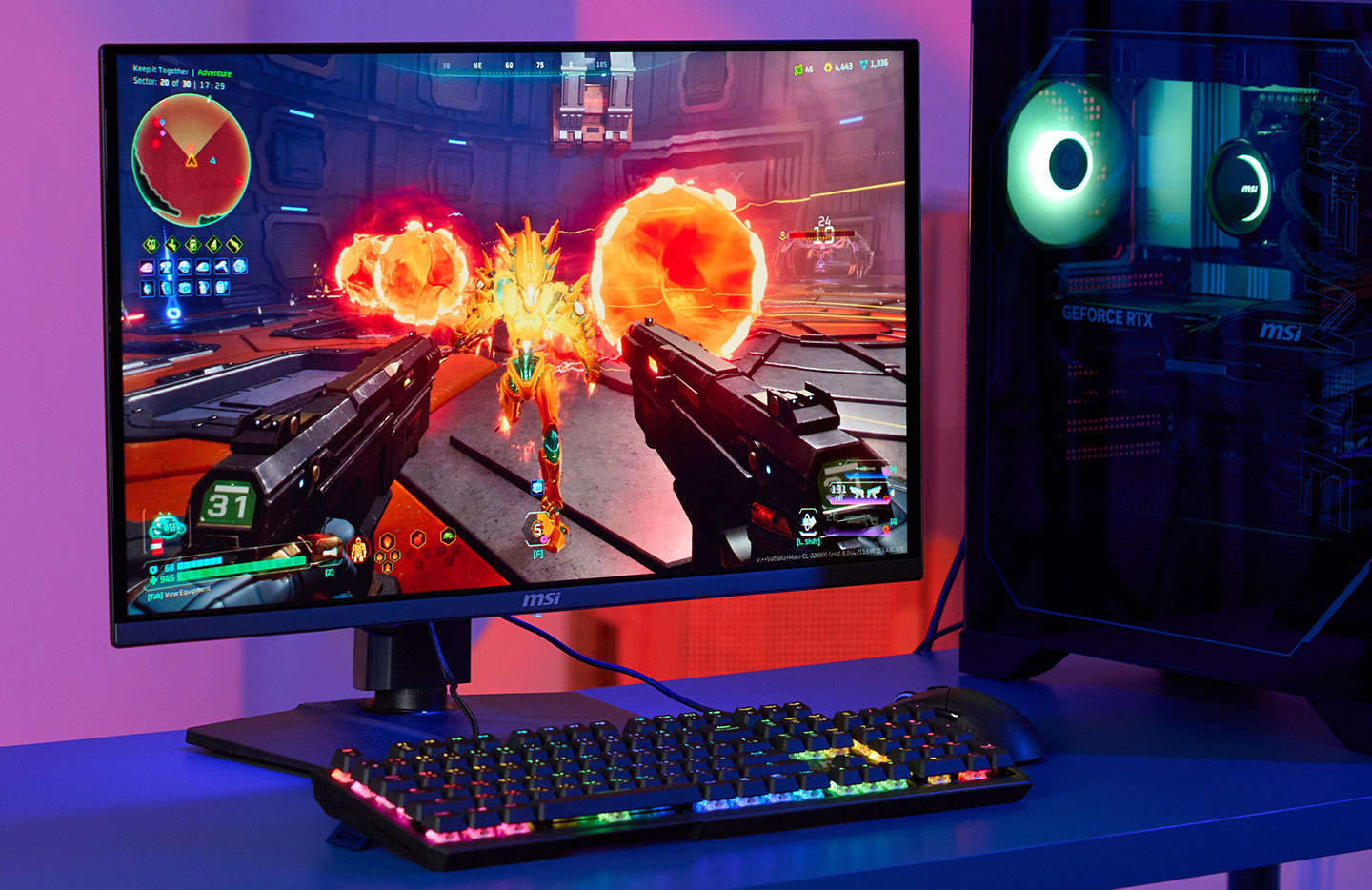 MSI MAG 272QP QD-OLED X50 電競顯示器評測：True Black 500 強化對比，500Hz 更新率兼顧畫質與反應