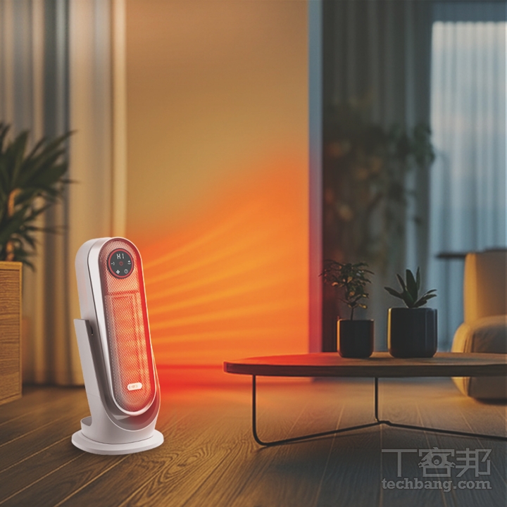 局部或小空間使用的話，陶瓷式和燈管式電暖器都是好選擇，幾乎可以達到即開即暖的效果。（圖片來源：DIKE）