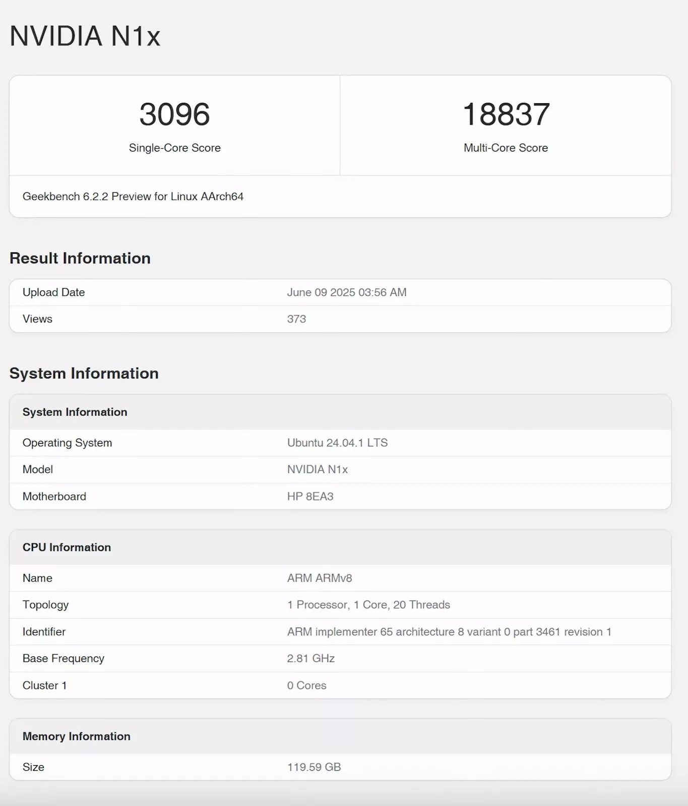 NVIDIA 殺進 Arm 筆電市場！N1X 晶片規格曝光：20 核心 CPU 搭 RTX 等級顯卡，最快第一季亮相