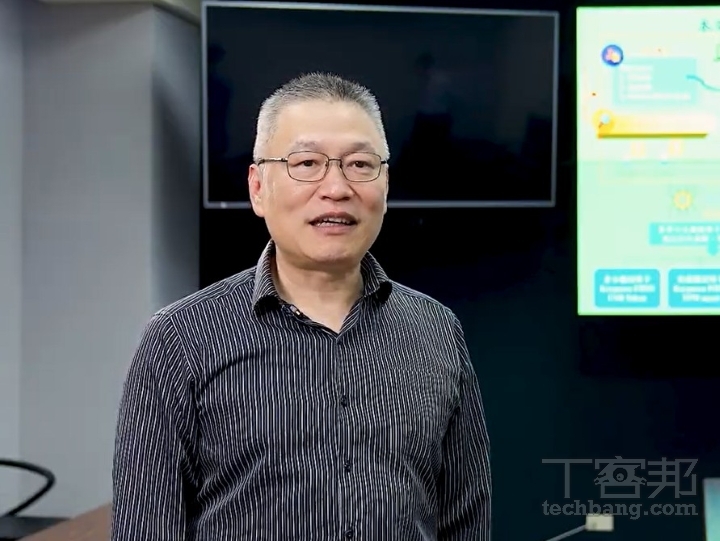 東捷科技總經理陳贊仁。