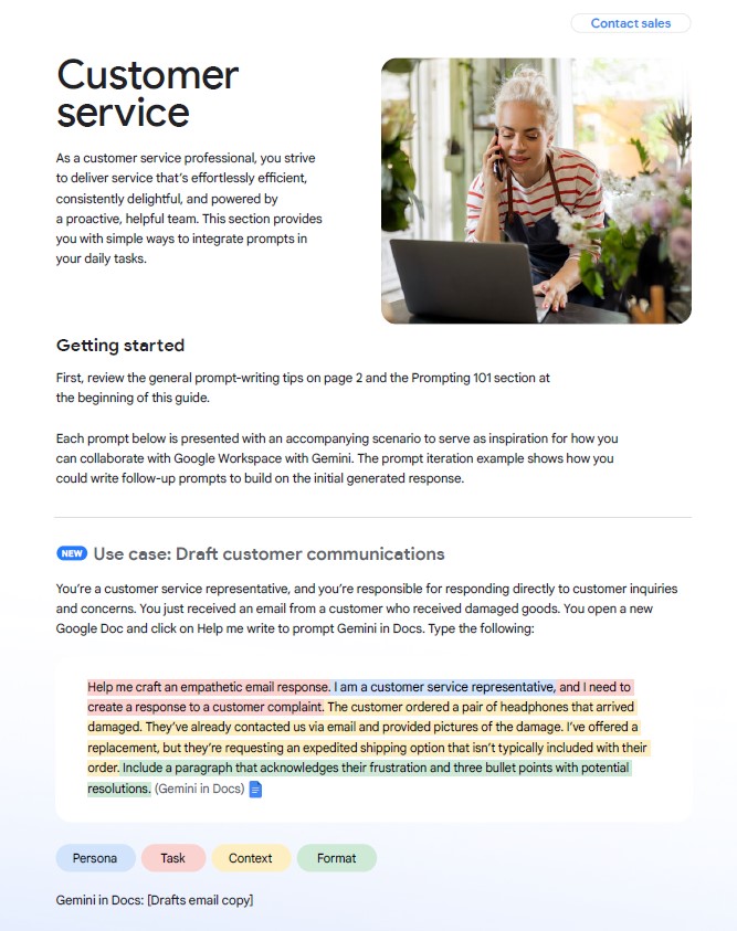 Prompt 怎麼下才有效？Google 釋出 Gemini 提示詞指南：掌握 4 要素，AI 從此聽懂你的話