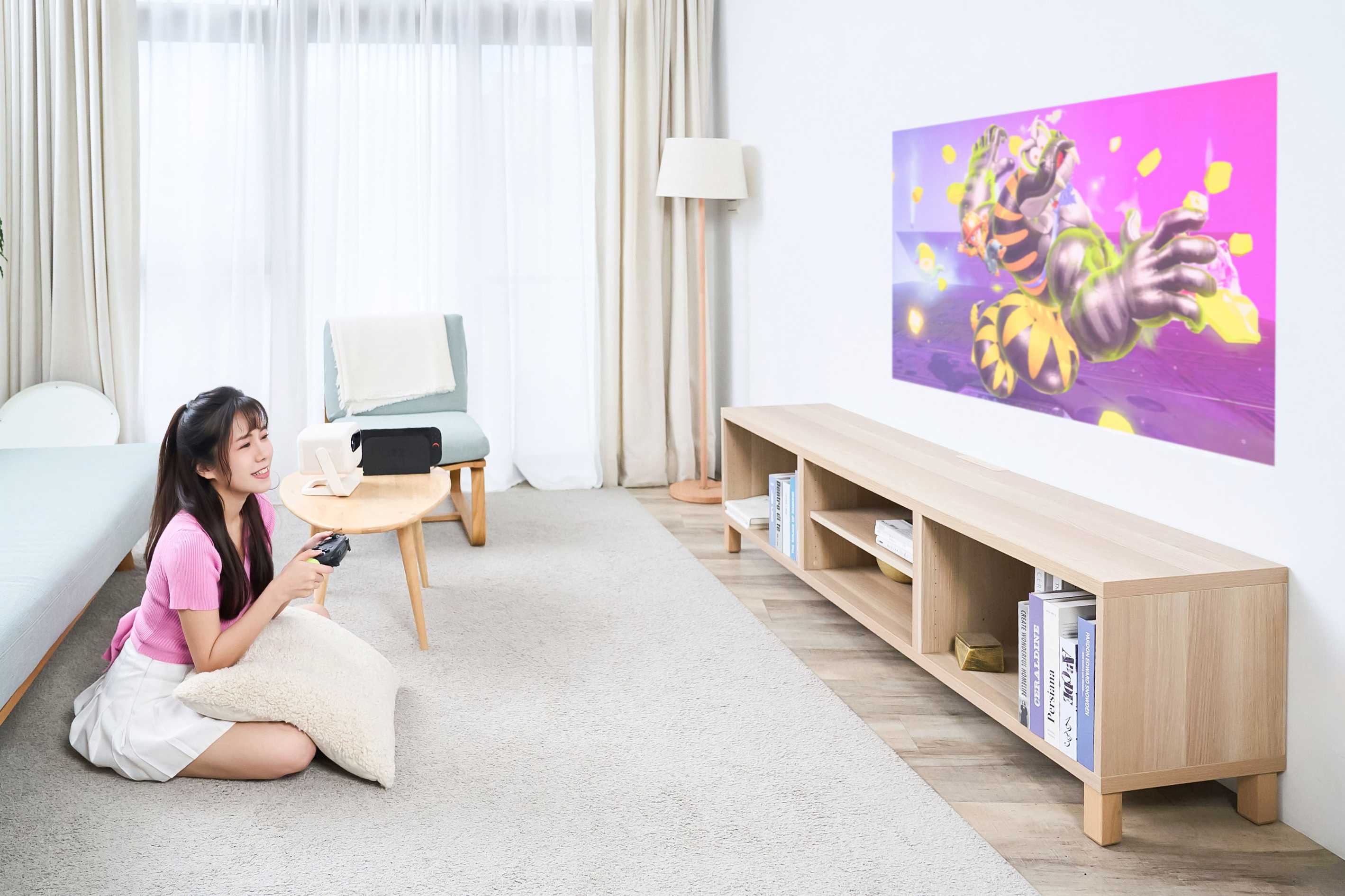 喜歡電競遊戲嗎?U11 搭載 MEMC 低延遲功能,讓遊戲過程更流暢。