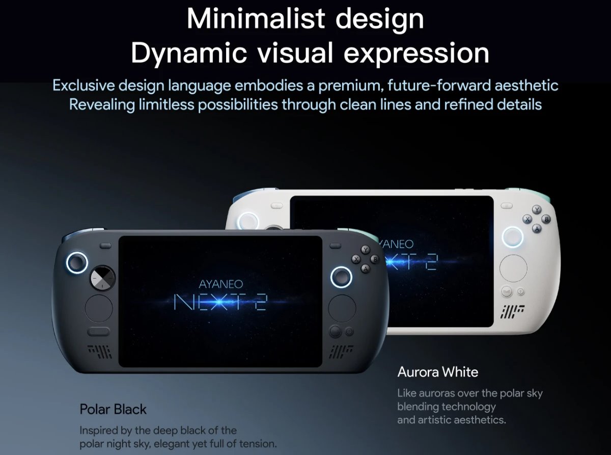 它提供黑、白雙色選擇。