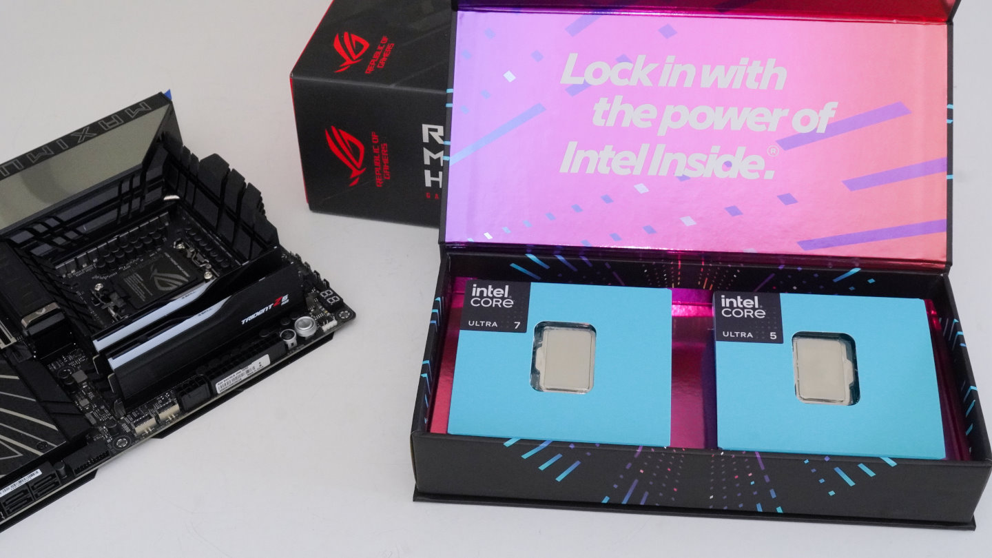 Core Ultra 7 270K Plus與Core Ultra 5 250K Plus測試樣品開箱！