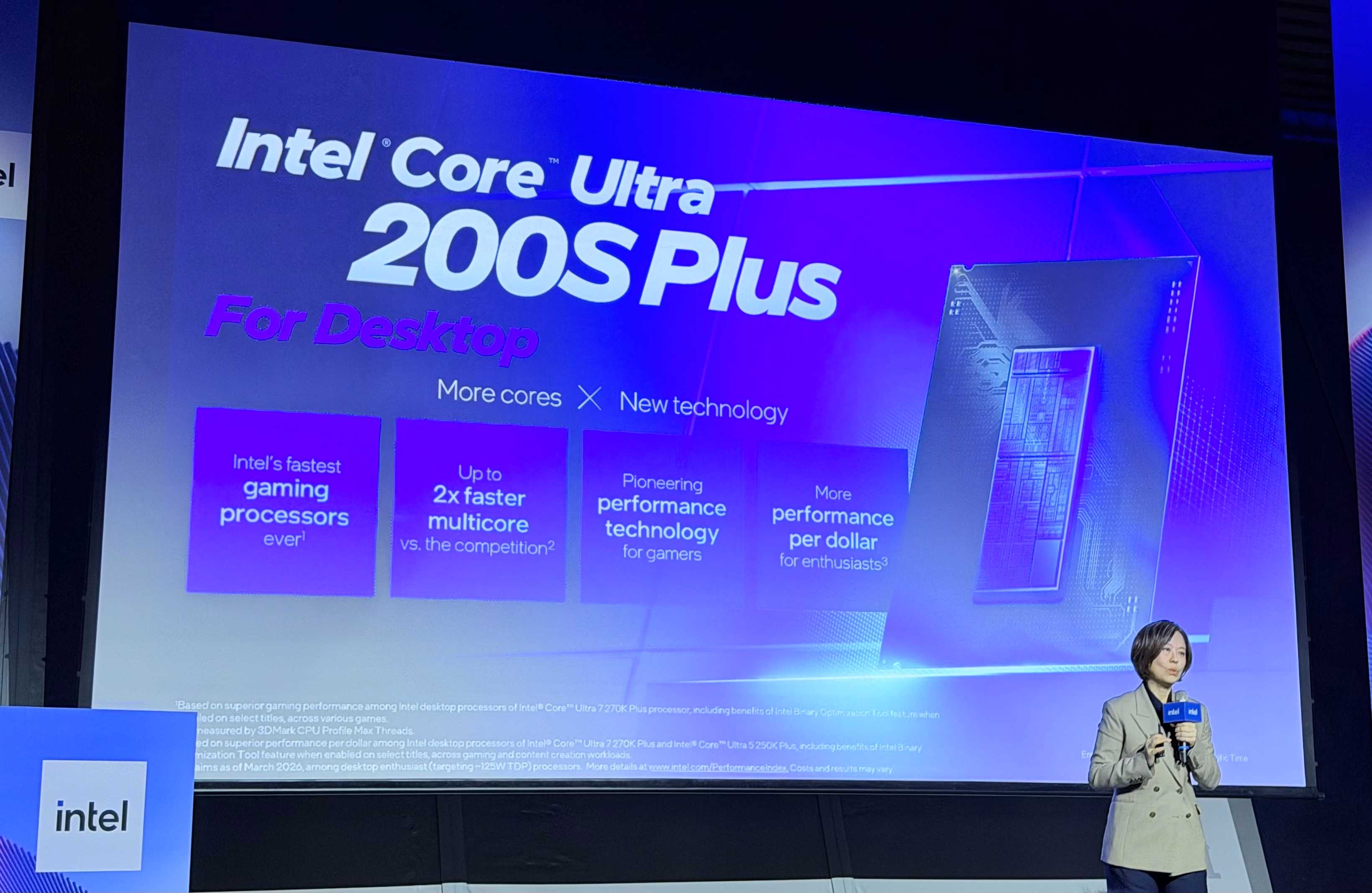 Intel 在台發表 Core Ultra 系列 3 與 200S Plus、200HX Plus 處理器，18A 製程 AI PC 平台全面登場