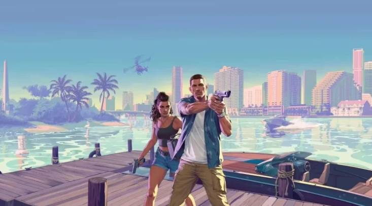 GTA 6 隱藏細節曝光：藍色象徵男主角、粉色代表女主角，細膩配色暗示劇情走向