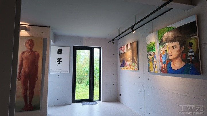 其次為展出導演因電影《日子》所創作畫作的「日子的畫」。