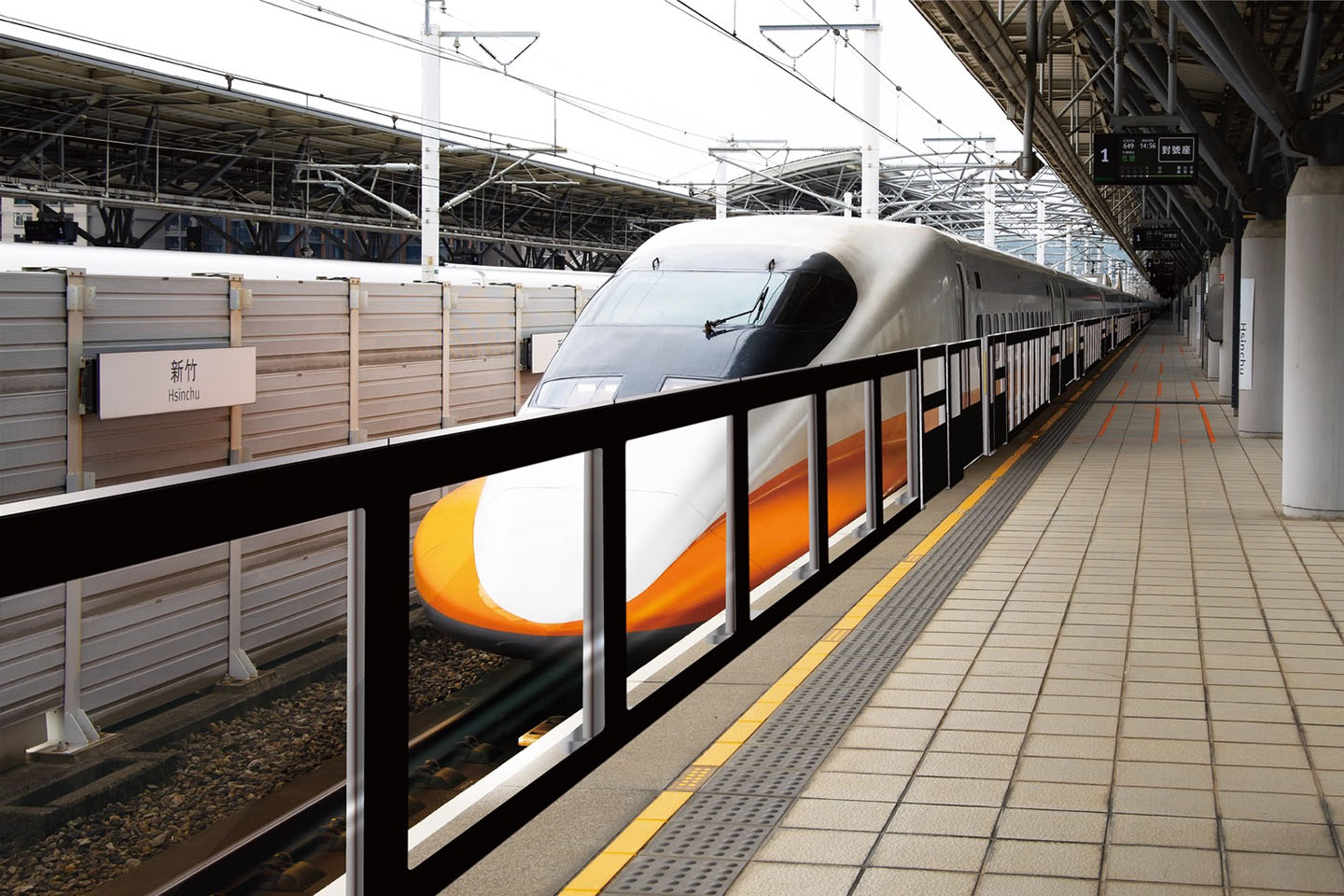 台灣高鐵公司攜手台灣松下電器股份有限公司，正式啟動全線月台門（PSD，Platform Screen Door）增設計畫。