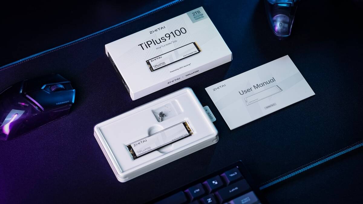 致態 ZHITAI TiPlus9100 旗艦 PCIe 5.0 SSD 登台：Xtacking 4.0 技術加持、12,000MB/s 極速，售價 8,189 元（1TB）起