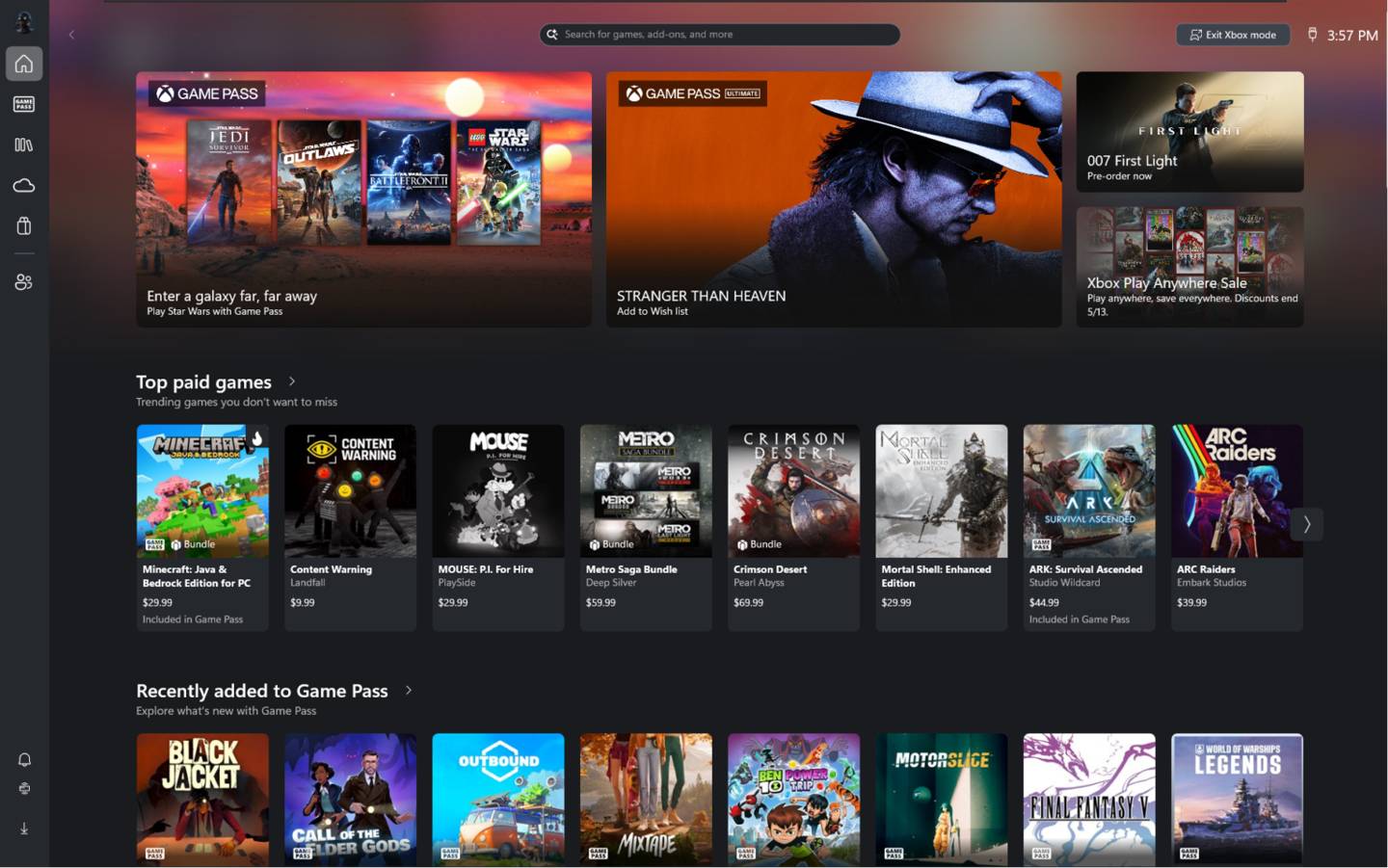 Windows 11「Xbox模式」登場！PC秒變遊戲主機，但國內玩家還要等等