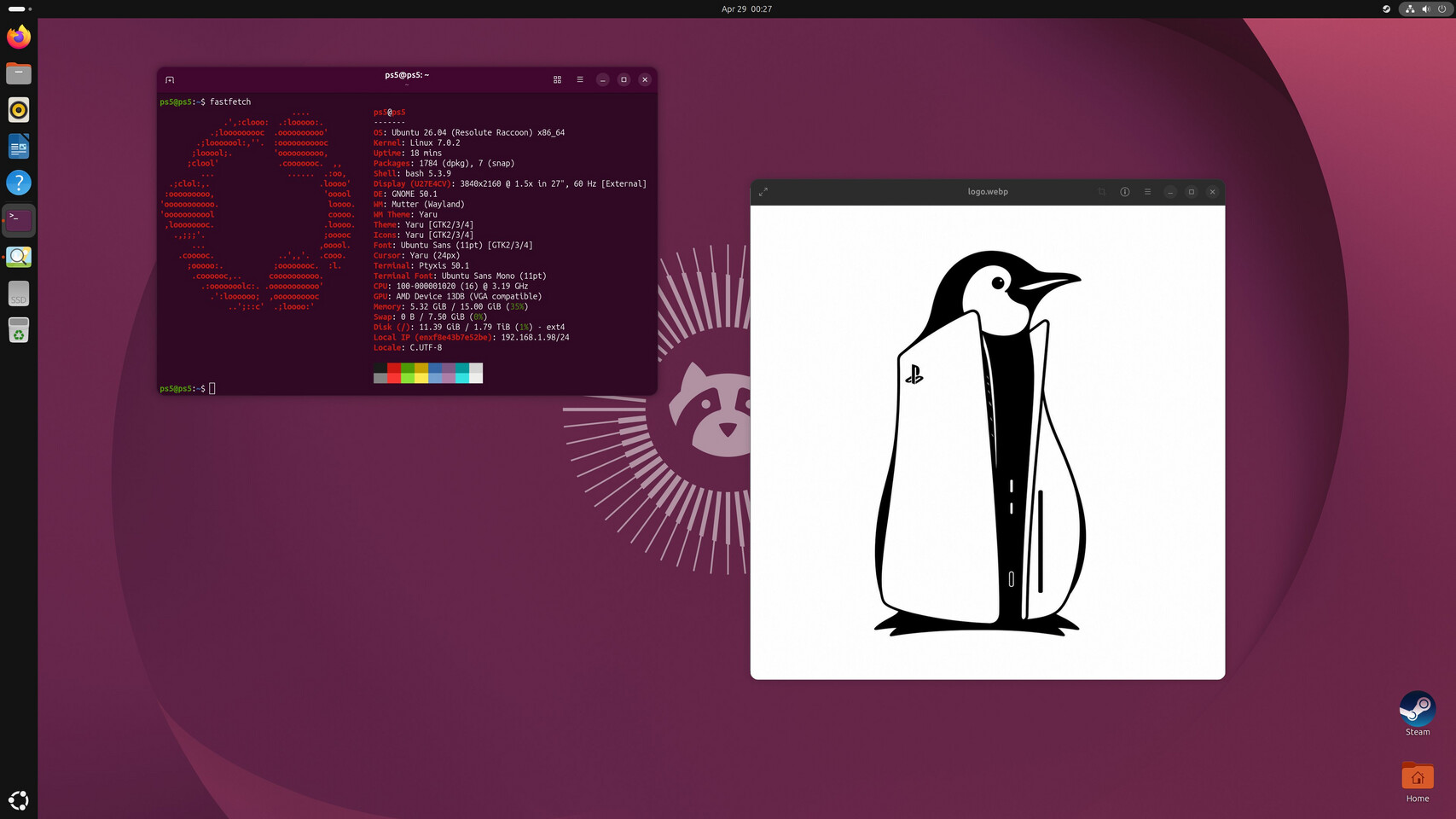 索尼主機成 Linux 電腦！最新開源方案支援 6.02 韌體，實現內建 M.2 插槽與 Wi-Fi 晶片完美驅動