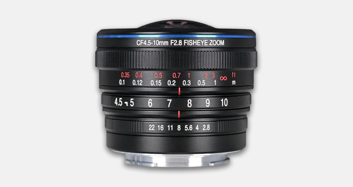 蛋糕大小的魚眼變焦鏡!Laowa 4.5-10mm F2.8 CF 正式登場