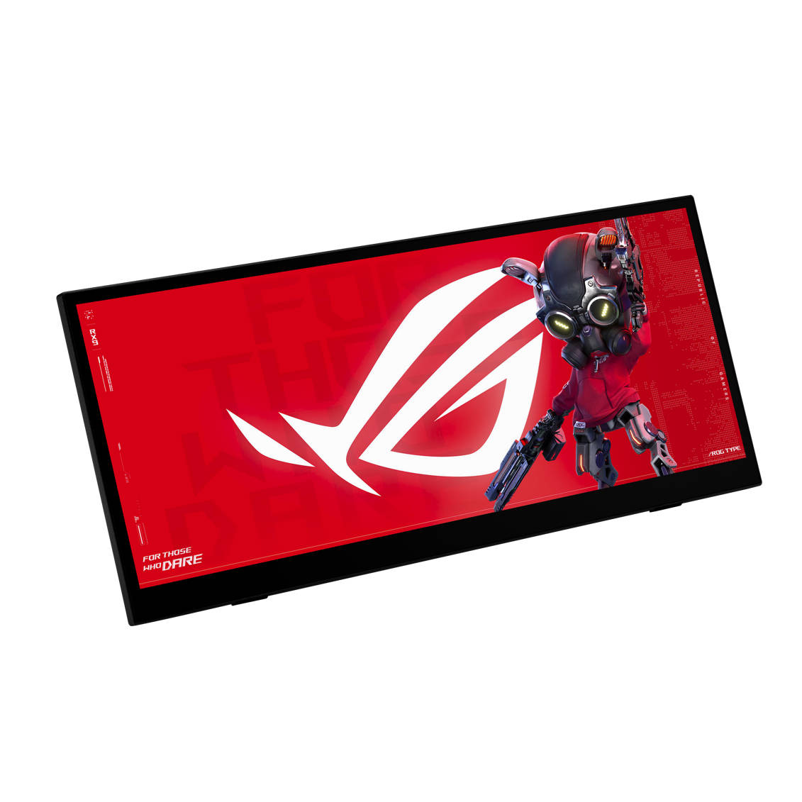 完整支援 ASUS DisplayWidget Center 與 ASUS Control Panel 的 ROG Strix XG129C,不僅具備兩組 USB-C,還搭載 HDMI 1.2 介面。
