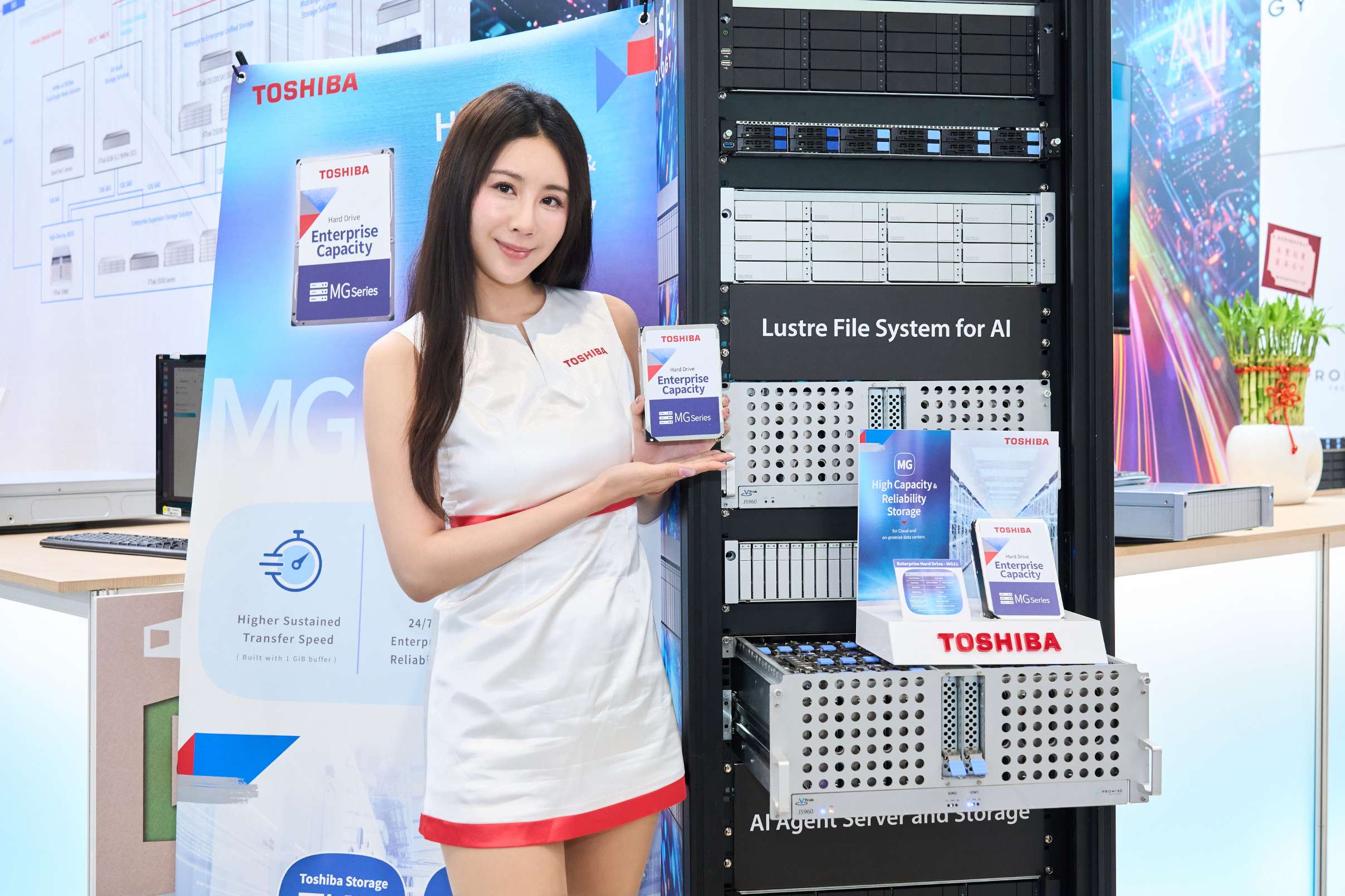 【COMPUTEX 2026】AI 帶動儲存需求轉變，Toshiba 推出三款硬碟新品，精準佈局企業、監控、邊緣儲存三大應用場景