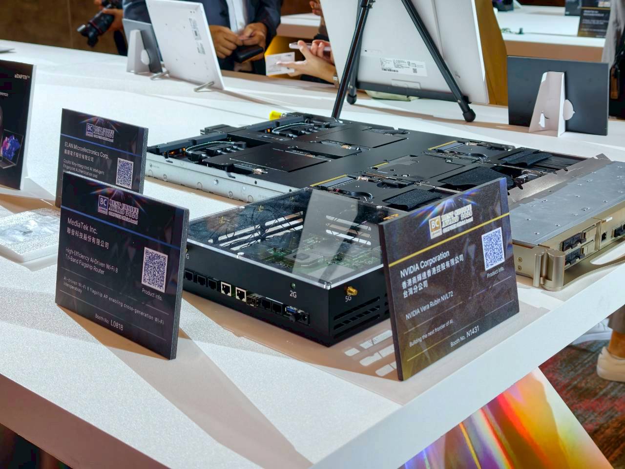 聯發科 Filogic 8800 也獲得今年Computex BC Awards 金獎肯定。