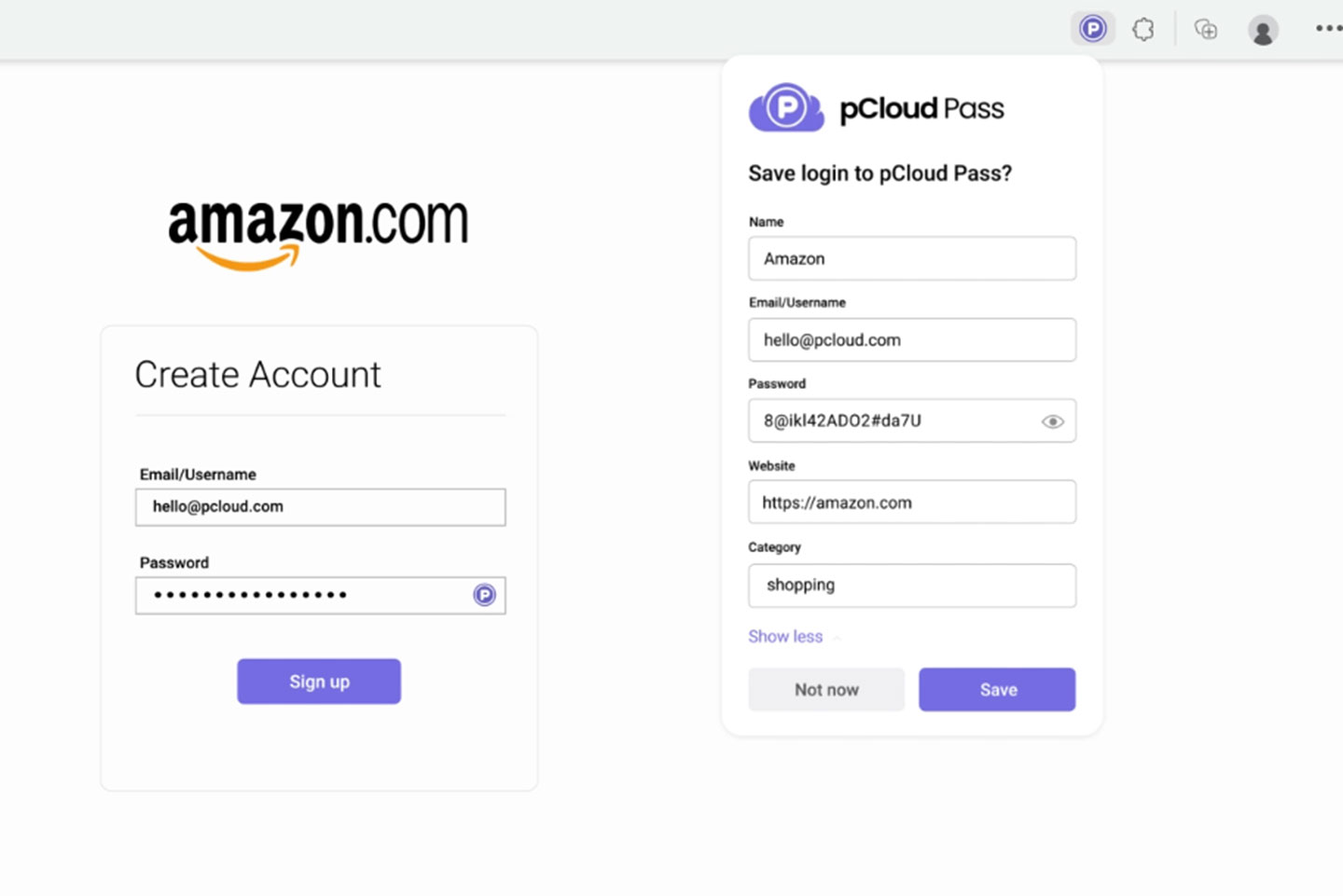 pCloud Pass Premium 是一款可以整合多平台的密碼管理工具。