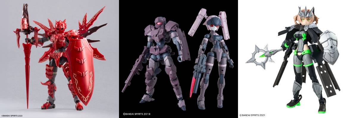 萬代人氣組裝模型品牌 30 MINUTES LABEL 亞洲巡迴首站在台北，端午連假限時登場