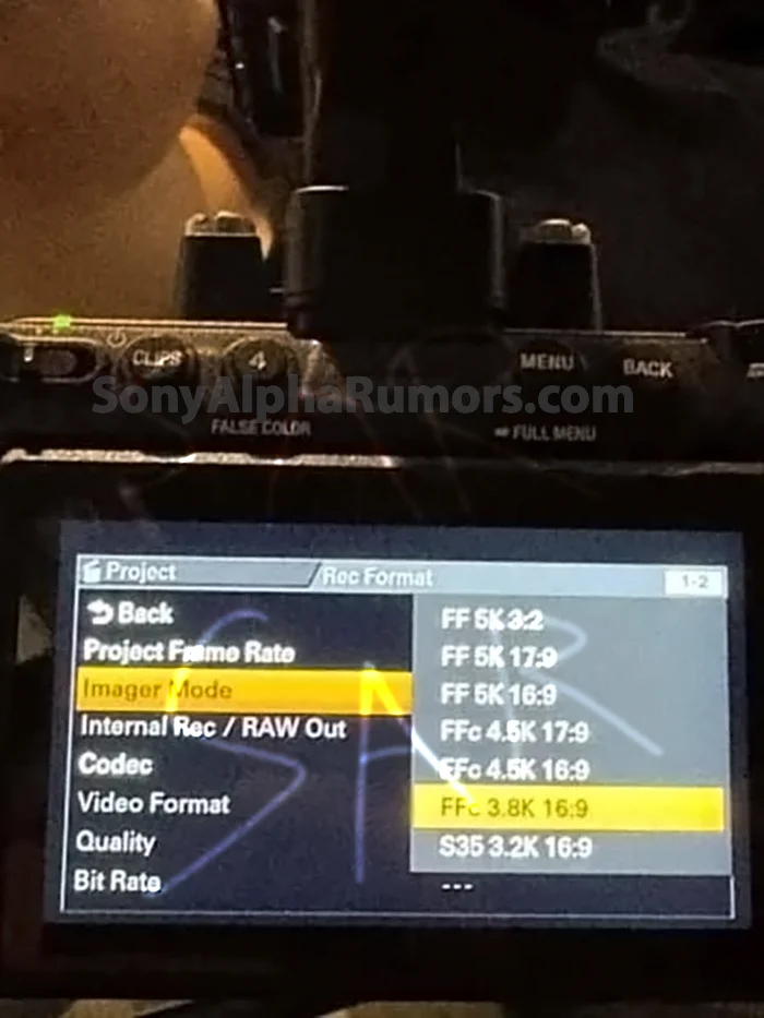 Sony FX5 發表日期首度曝光!將支援三原生 ISO 和 5K Open Gate 錄影