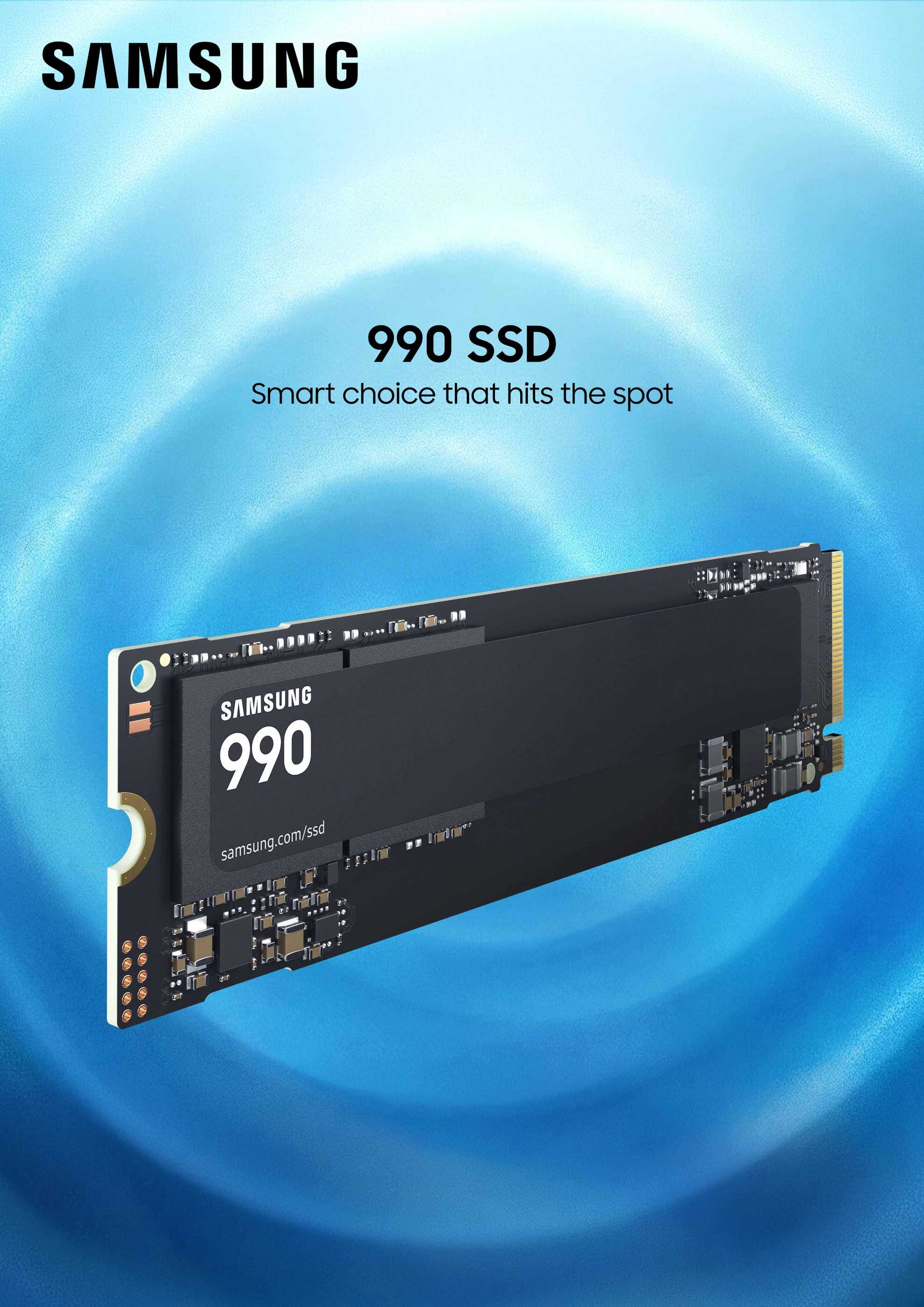 三星發表全新 990 SSD：無 DRAM 讀速仍達 7250MB/s，鎖定掌機與筆電升級