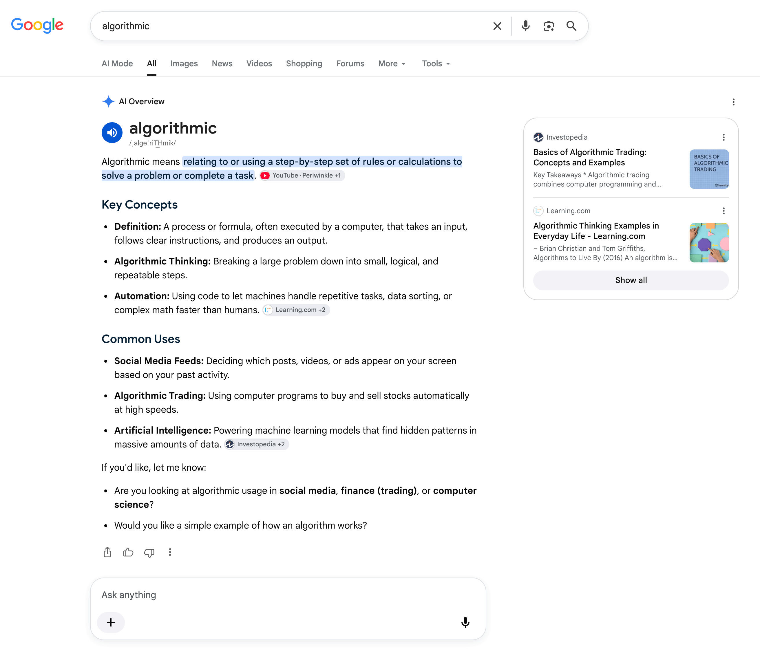 Google又在測試新招!AI摘要自動展開讓你少點一次滑鼠,實際體驗細節看這裡