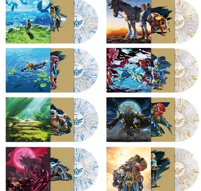 《曠野之息》首度推出海外官方黑膠 8LP限量豪華版美到窒息、收錄130首神曲