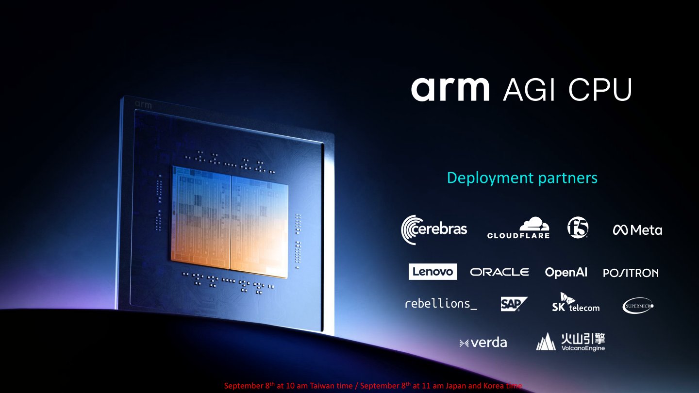 Arm於2026年3月發表AGI CPU,透過直接提供實體晶片的方式加速客戶部署。