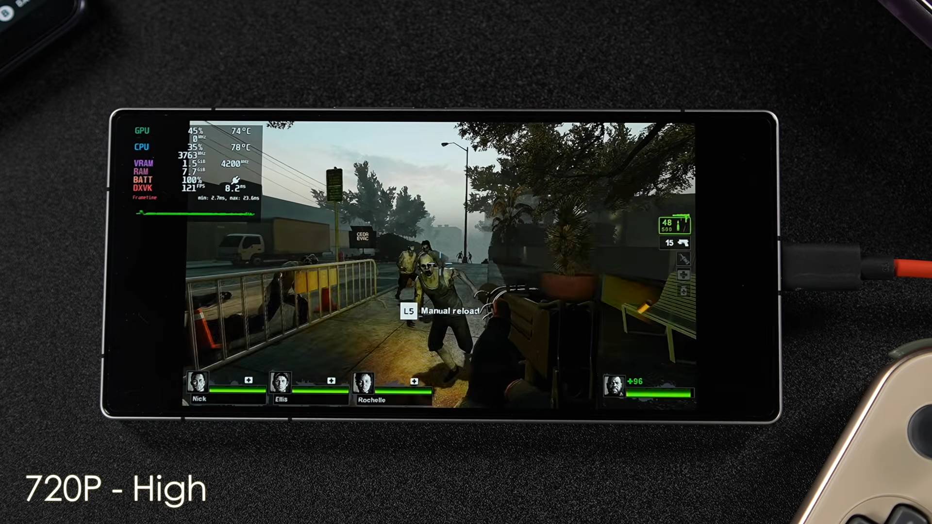 《電馭叛客 2077》在手機上跑出 60 FPS!DroidDeck 讓 Android 手機免串流直接玩 Steam 遊戲