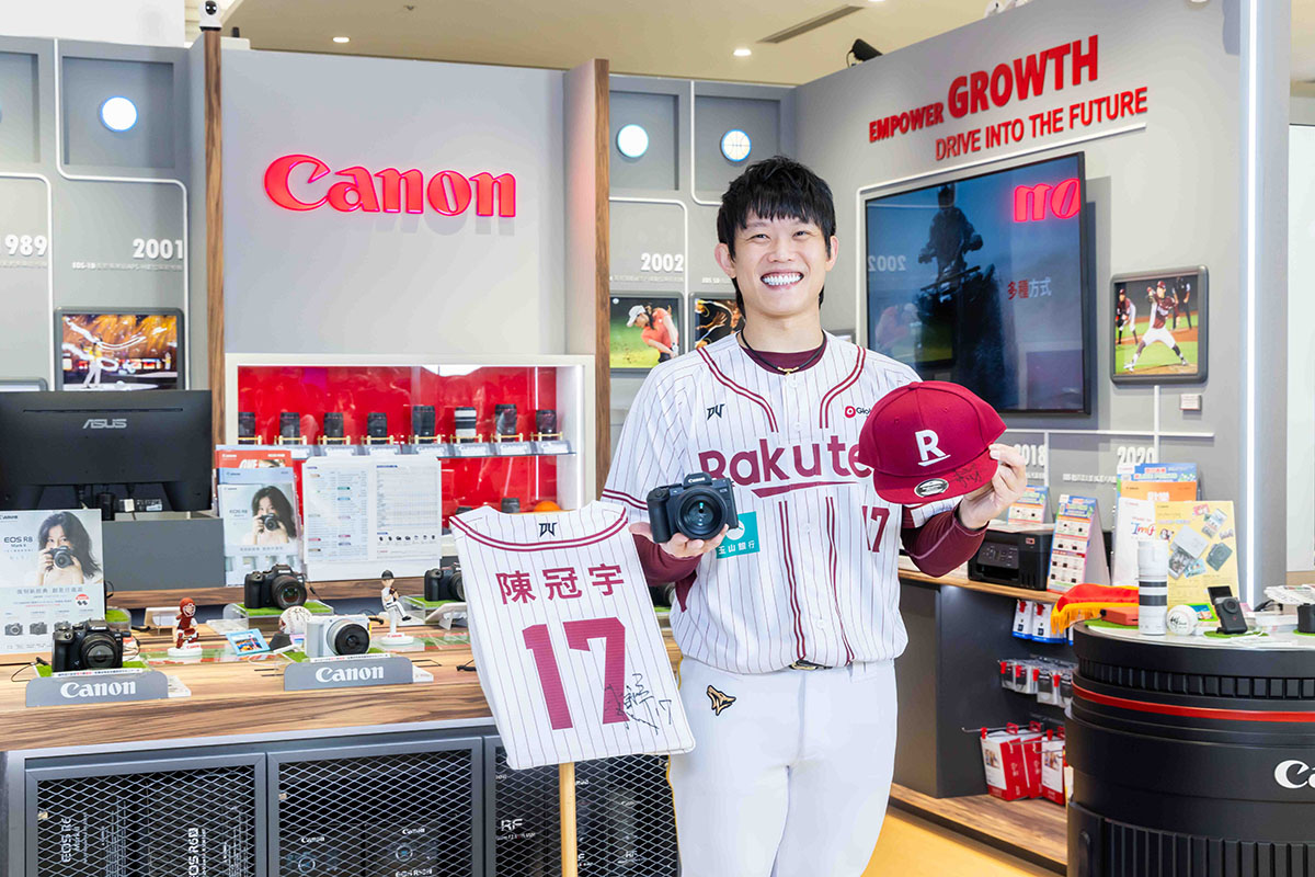 結合影像美學與運動活力！Canon 運動主題體驗店正式進駐臺北大巨蛋